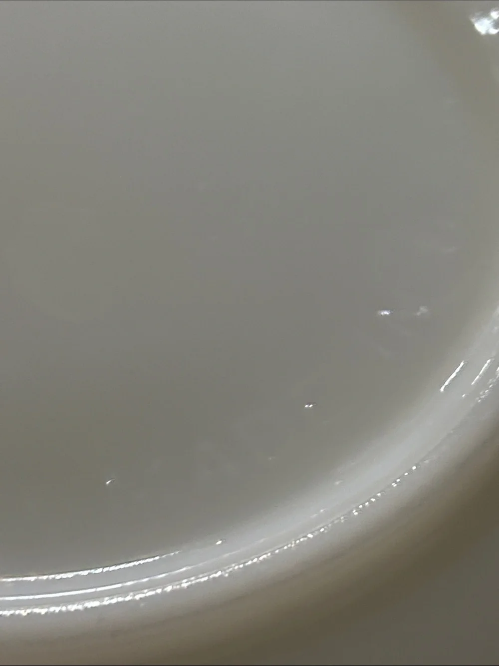 Vintage Large Pyrex White Milk Glass Mixing Bowl